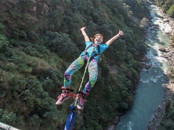 Nepal bungee jumping
